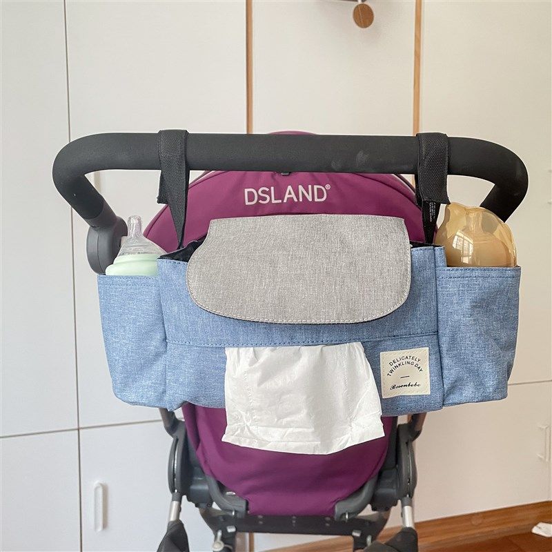 婴儿车挂包宝宝手推车挂钩多功能童车收纳储物袋置物篮架遛娃神器