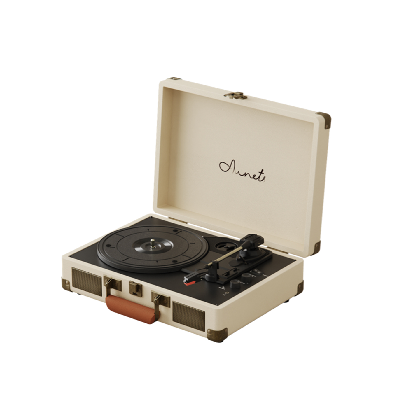 黑胶唱片机唱盘机复古留声机欧式蓝牙音箱一体式AUNETS蓝牙音响