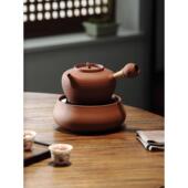 品陶堂黑晶炉泡茶炉老岩泥套装 烧水壶小家电茶壶茶具泡茶壶紫砂壶
