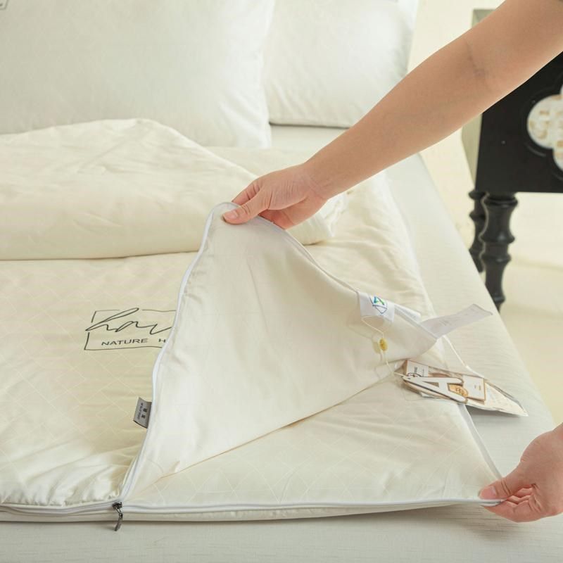 60支全棉A类子母被20s%桑蚕丝51大豆纤维被芯春秋被加厚冬被,床上用品,化纤被,淘宝优惠券,粉丝福利购,淘宝优惠卷