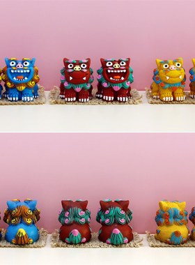 狮三百石狮子金门厦门鼓浪屿特色纪念品风狮M爷石敢当摆件伴手礼