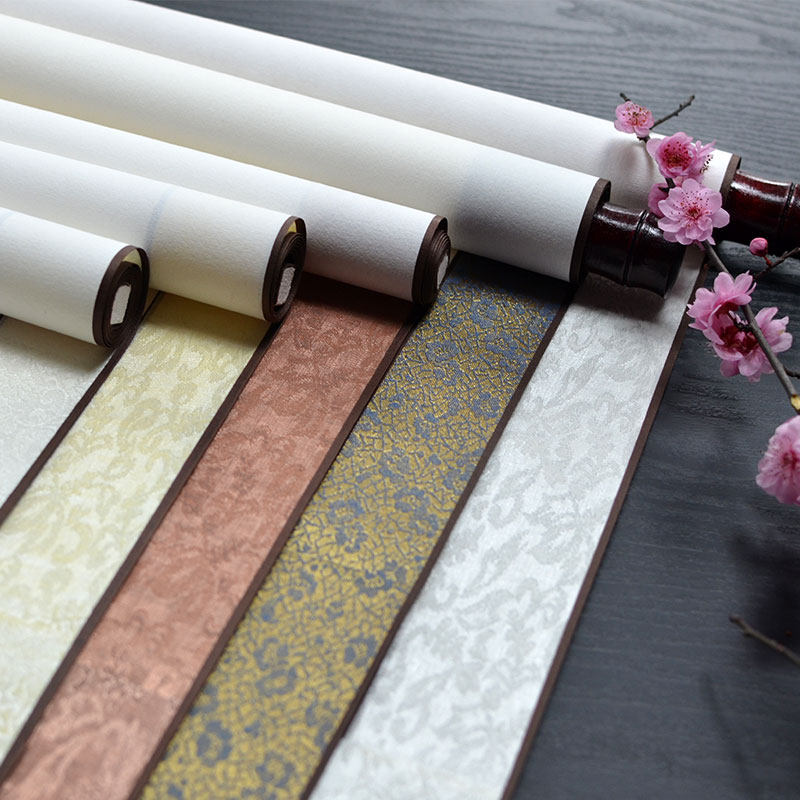 仙景古风挂画空白画轴卷轴毛笔字书法纸免裱字画挂轴国画创作专用,文具电教/文化用品/商务用品,宣纸,淘宝优惠券,粉丝福利购,淘宝优惠卷