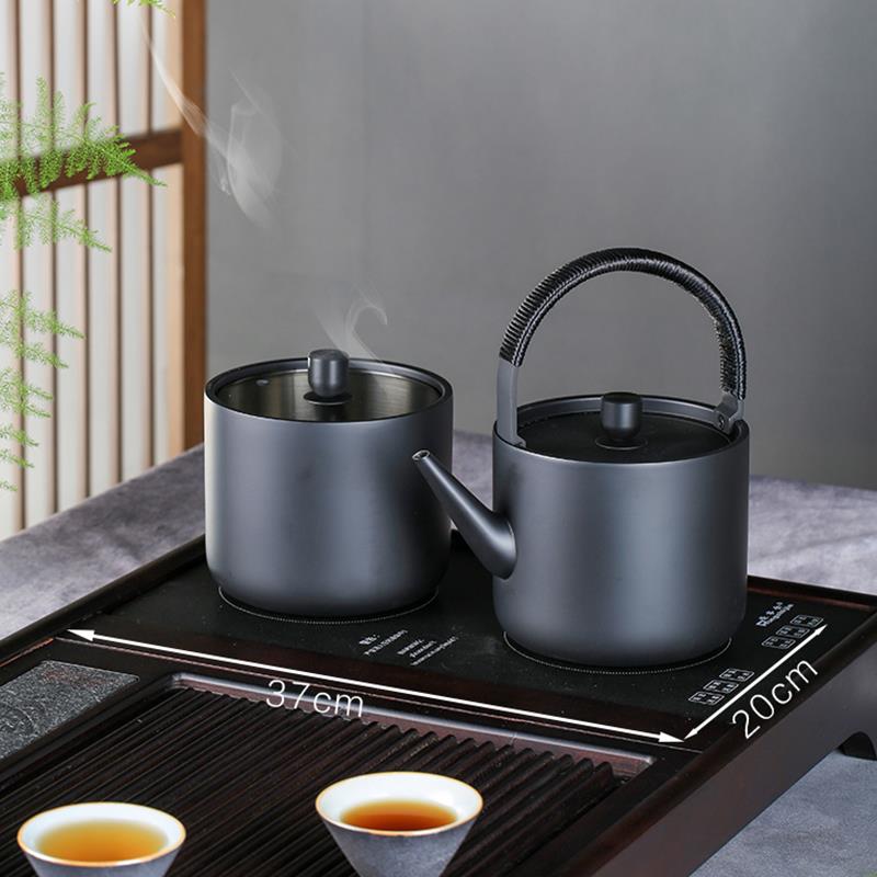 全自动底部上水电热烧水壶家用泡茶台桌嵌入一体专用恒温煮茶器炉