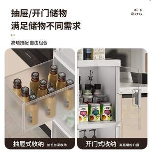 收纳柜家用置物柜卫生间收纳架窄缝隙储物柜子 25cm厨房夹缝抽屉式