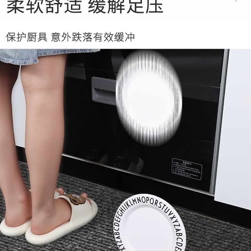 厨房地垫防滑防油可擦免洗吸水吸油脚垫专用防水耐脏垫子整铺地毯