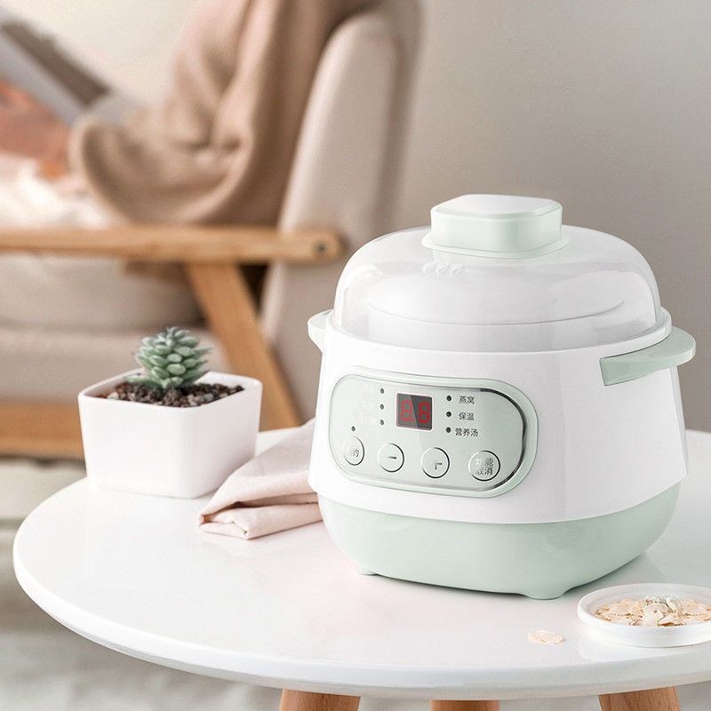 全自动小炖盅1人2婴儿辅食迷你电炖锅隔水柔炖煲蒸煮神器宝宝炖汤