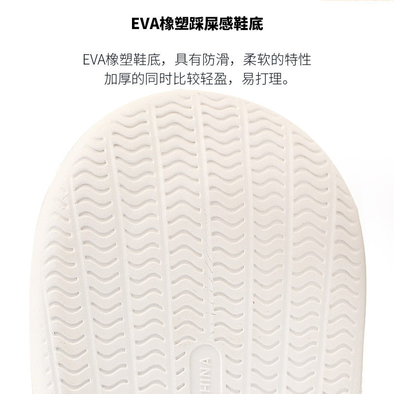 防水羽绒高帮棉拖鞋女包跟冬季室内家居情侣保暖加绒棉鞋冬天家用