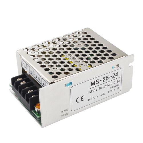 LED开关电源小i体积MS-25-24V220V转换直流变压器LED监控用