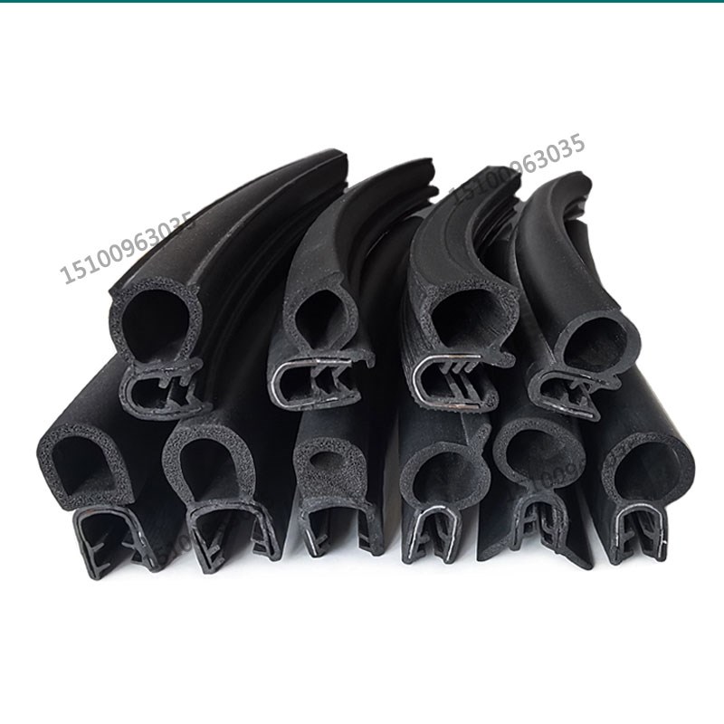 电器控制柜汽车橡胶条 U型侧泡防撞条顶泡机电箱皮条机柜密封条