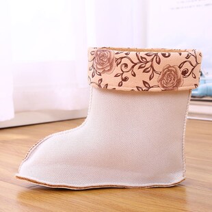 男短 保暖底雨鞋 青少年牛筋中学生厨房水靴筒靴男童雨靴男式 新款