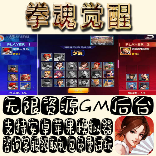 拳魂觉醒gm手游单机不限量BT福利礼包码满级VIP道具成品号