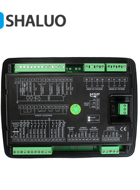 力可赛LXC6120E柴油发电机组控制器LXC6110E液晶显示屏四保护系统