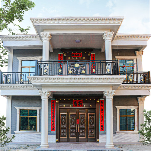 加厚罗马柱子柱身模具圆柱配件别墅大门圆形水泥模型装饰建筑模板