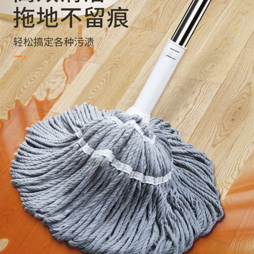 免手洗自拧水拖把家用懒人一拖净拖布2022新款旋转吸水地拖棉墩布