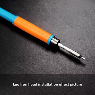 拓尔T12-X三代烙铁头托尔T12-11发热芯焊台0.1直尖0.1弯尖5.5刀头