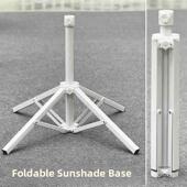 太阳伞座固定大伞座四腿可折叠铁伞座遮阳伞户外伞座伞支撑支架
