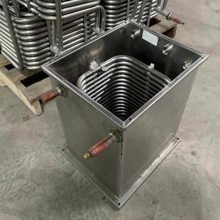 冷水机不锈钢盘管水箱弯加工定做304水箱换热蒸发器螺旋冷却蒸汽