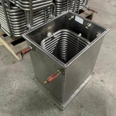 冷水机不锈钢盘管水箱弯加工定做304水箱换热蒸发器螺旋冷却蒸汽