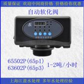 润新全自动软化阀63502P F65P1家用2 4吨软水设备锅炉软化机头F63