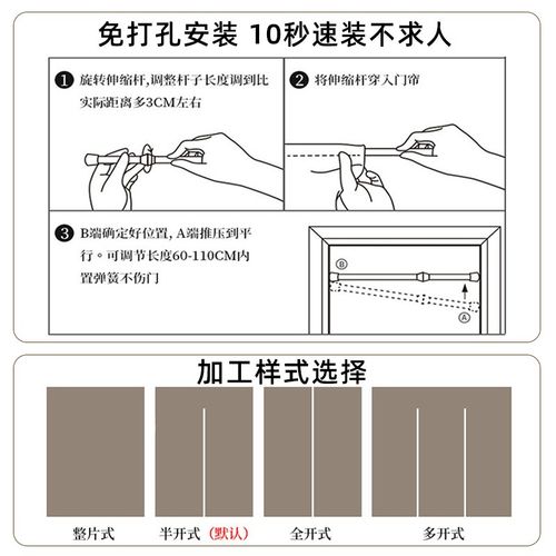 财神门帘网红招财进宝厨房隔断帘餐饮店装饰布帘卧室客厅家用帘子