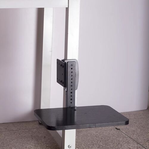 升降桌免打孔机箱架延长板扩展电脑主机架桌子延伸内挂夹式托架