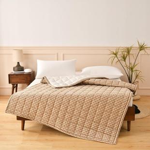 CBA新款 床垫 棉色织水洗棉棉花床垫保暖床褥可水洗薄款