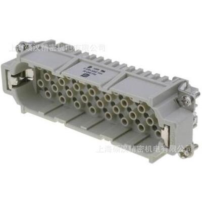 harting/哈丁/浩亭重载连接器64芯HAN64D-M09210643001公芯