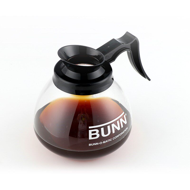 BUNN 咖啡壶玻璃壶 美式机用滴漏D式咖啡机耐热玻璃壶商用手冲1.8