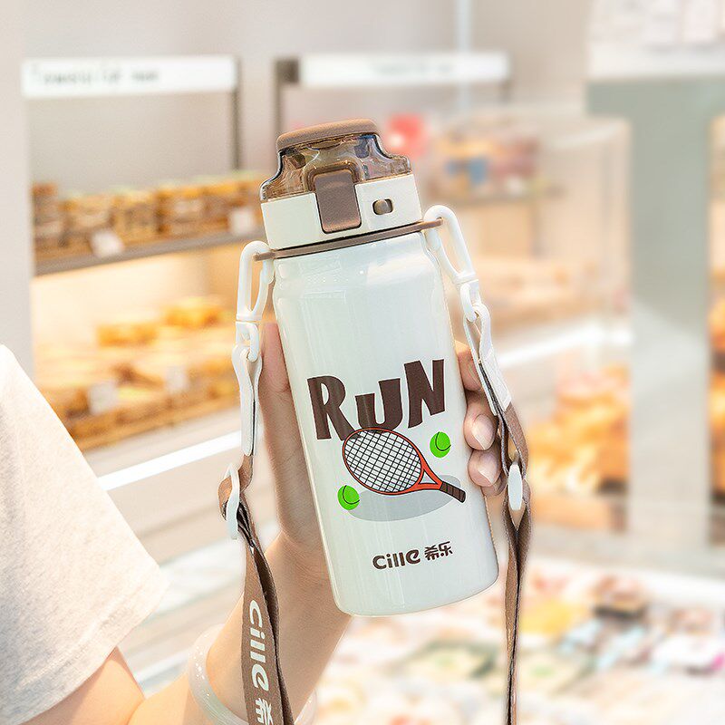 保温杯儿童316不锈钢t陶瓷内胆水壶小学生上学专用男孩女大容量