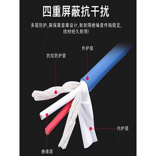 Rvvh音频电缆扬声器电缆2芯1.5 2.5 3.0 4.0护套软线无氧铜专业舞