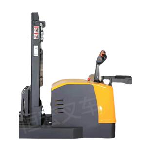 定制恒宏无腿配重式电动叉车站驾式升高车电动堆垛机液压电瓶叉车