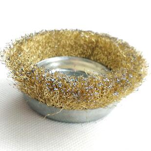 碗型钢丝轮打磨除锈抛光轮钢丝刷角磨机钢丝轮100不锈钢钢丝刷轮