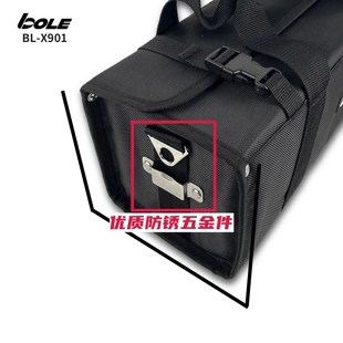 BOLE工具包单肩手提立体方形工具袋大容量硬质有型精品优质收纳袋
