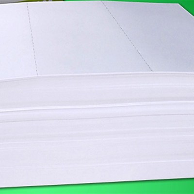 A4四等分80克凭证纸210*74白纸喷墨激光打印回单凭证纸a4纸4等分