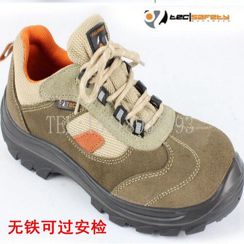 赛狮防砸防刺穿绝缘鞋防臭竹炭安全鞋防静电劳保鞋休闲TEC款