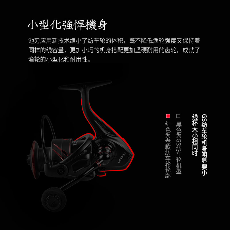 池刃路亚轮渔轮13轴全金属无间隙远投轮浅线杯路亚纺车轮海杆轮