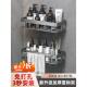 卫生间置物架免打孔浴室洗手间洗漱台墙上收纳架子厕所洗澡间壁挂