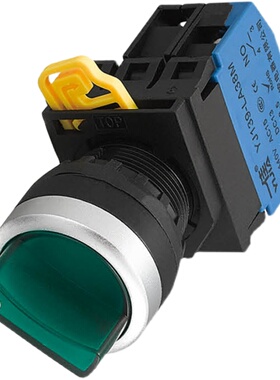 一佳YJ139-LA38M带灯旋钮红黄蓝绿色保持自复位22mm电源选择开关