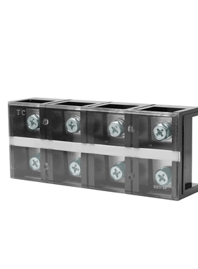 铜件TC-4004固定式大电流接线端子板排4位4P/400A压电线柱接线盒