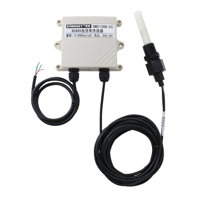 搜博电导率检测仪EC值传感器水质探头变送器电极测试仪工业级