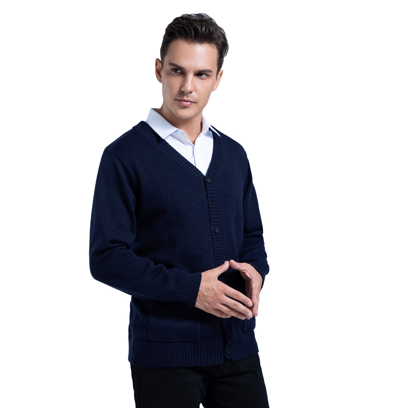 护士毛衣外套开衫男款医生工作制服毛衣套头衫针织衫加厚保暖定制