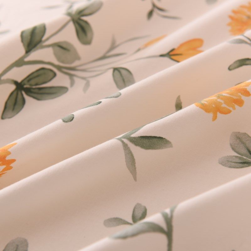 小清新加厚全棉磨毛床笠单件冬季纯棉床罩床垫保护套全包防滑固定,床上用品,床笠,淘宝优惠券,粉丝福利购,淘宝优惠卷