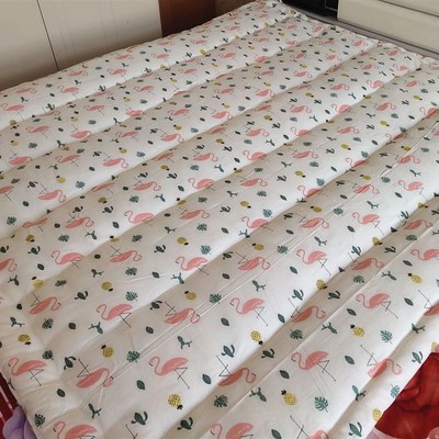 纯棉花褥子 1.35米床垫 垫被135x200一米三五床褥 上下床褥垫全棉