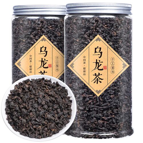 2026新茶木炭技法油切黑乌龙茶