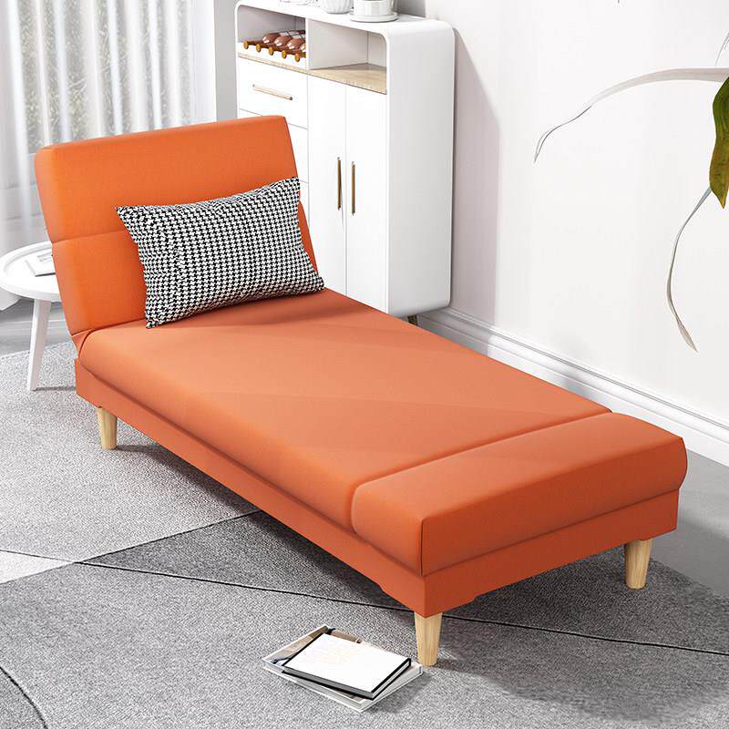 布艺沙发床单人两用贵妃躺椅多功能美人榻可折叠沙发客厅租房公寓