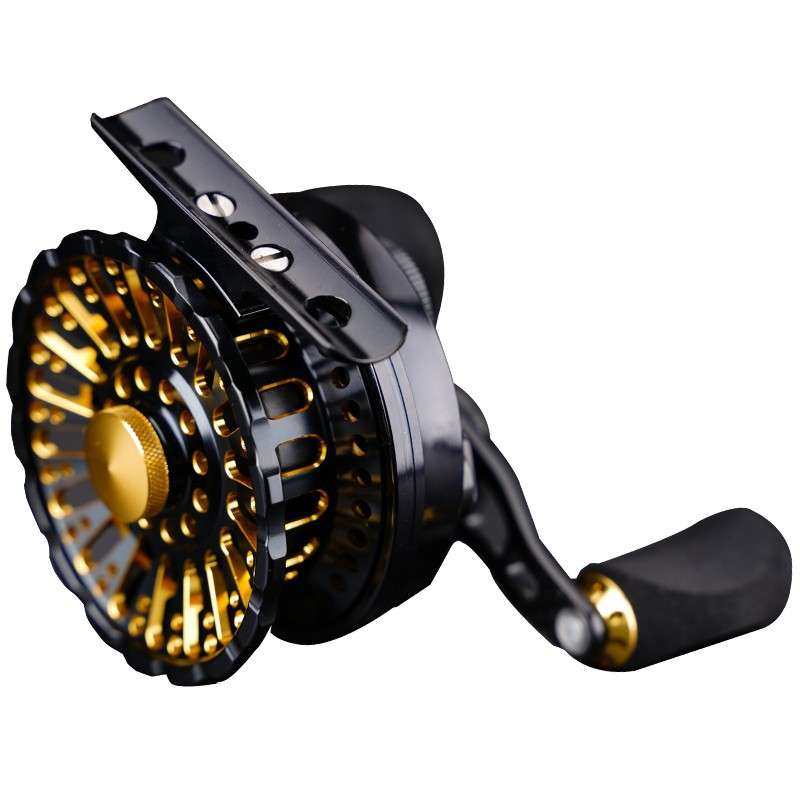 利优比IKADA筏钓轮DANI三代DX60全金属前打海钓冰钓桥筏轮渔线轮