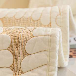 北欧简约纯棉沙发垫四季通用防滑全棉坐垫子沙发套罩巾盖布垫家居