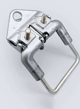 AHLS397022E铝合金马蹄线夹电力金具马镫线夹带电作业铝绞线线夹