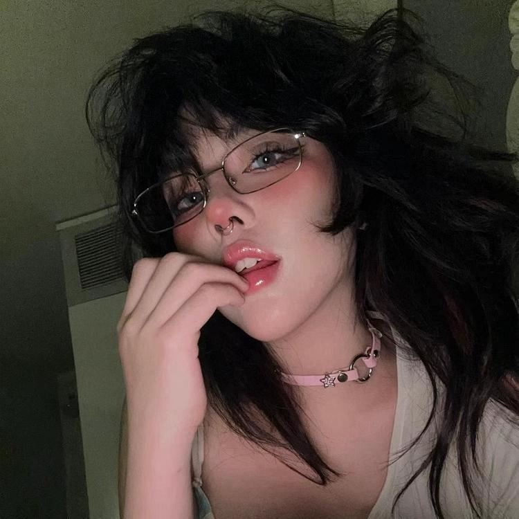 韩版方框素颜眼镜女装饰平光镜男金属质感潮辣妹可配近视镜带度数