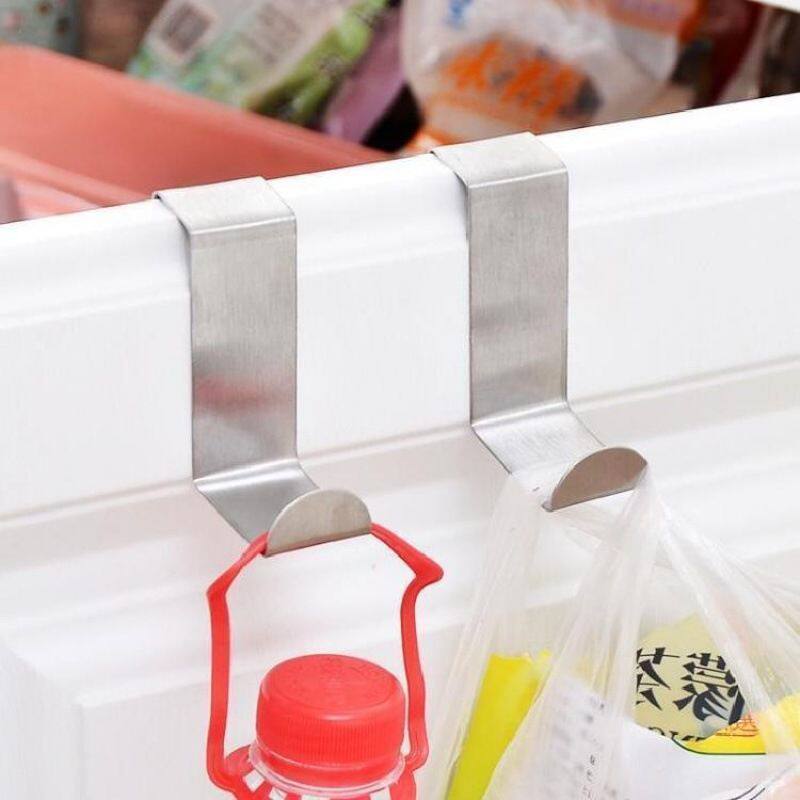 不锈钢S型Z型挂钩门后柜门上无痕厨房宿舍上铺床门背式免打孔衣钩